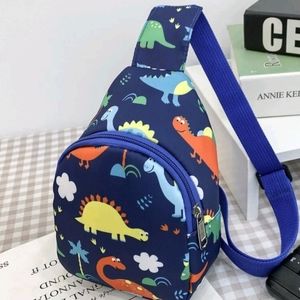 Mini Crossbody Bag For Kids. Dinosaur print